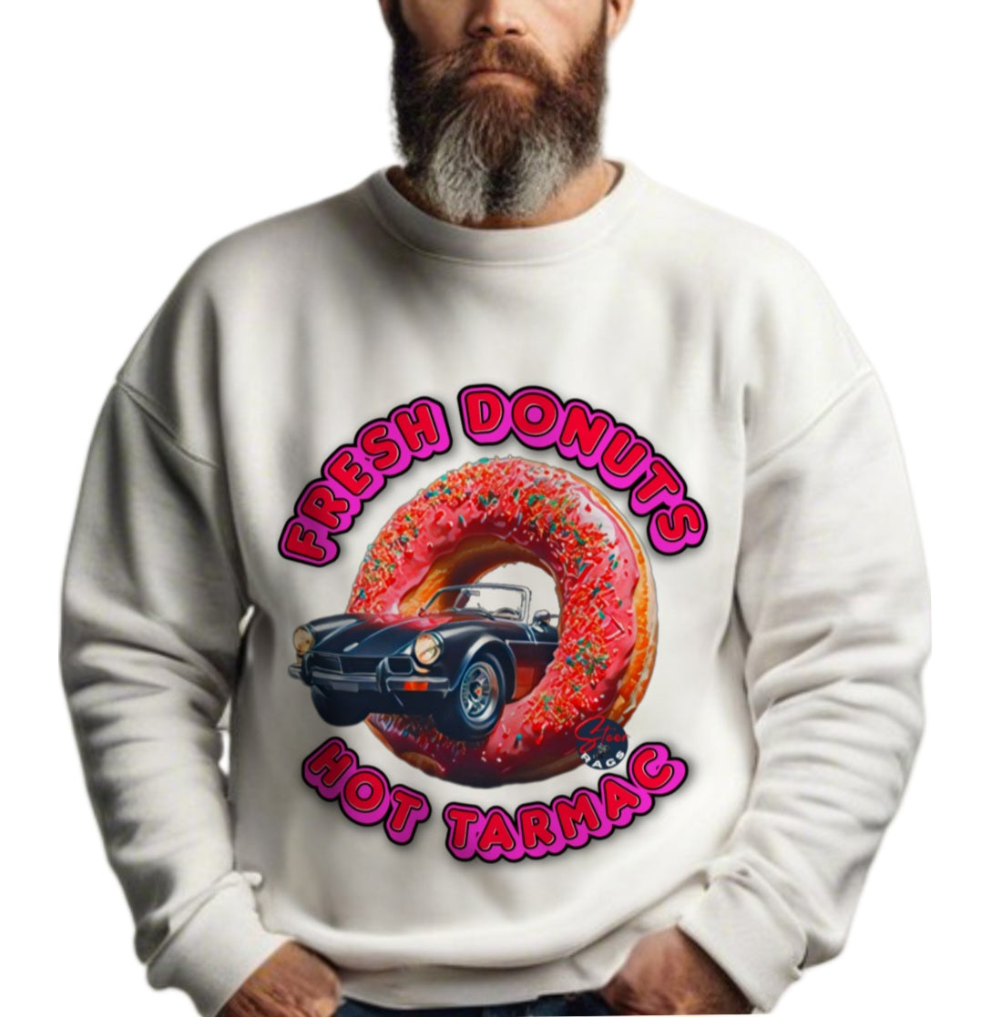 Fresh Donut Hot Tarmac Sweatshirt