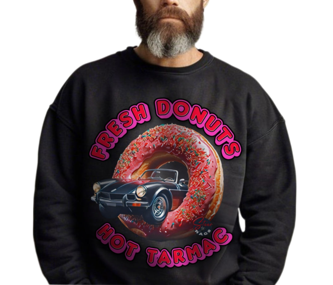 Fresh Donut Hot Tarmac Sweatshirt