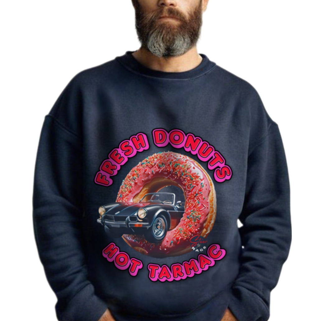 Fresh Donut Hot Tarmac Sweatshirt