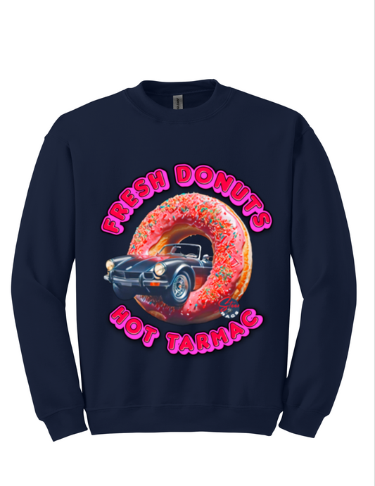 Fresh Donut Hot Tarmac Sweatshirt